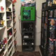 Still not complete and a little messy but this is the new home for my PC. Thankfully I had that old stand in a backroom.